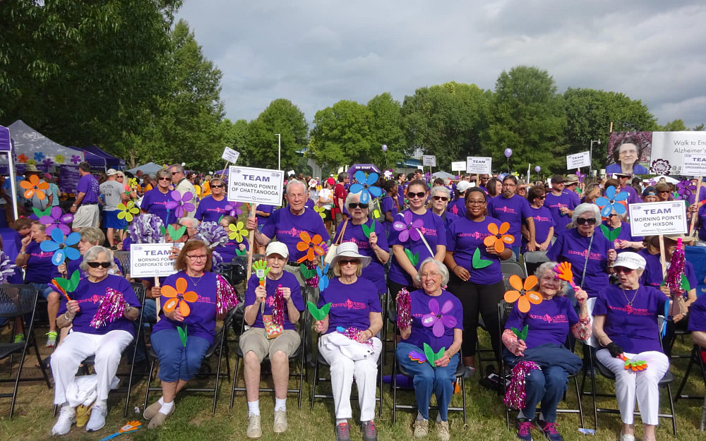 Morning Pointe Named ‘Top Corporate Team’ at Walk to End Alzheimer’s