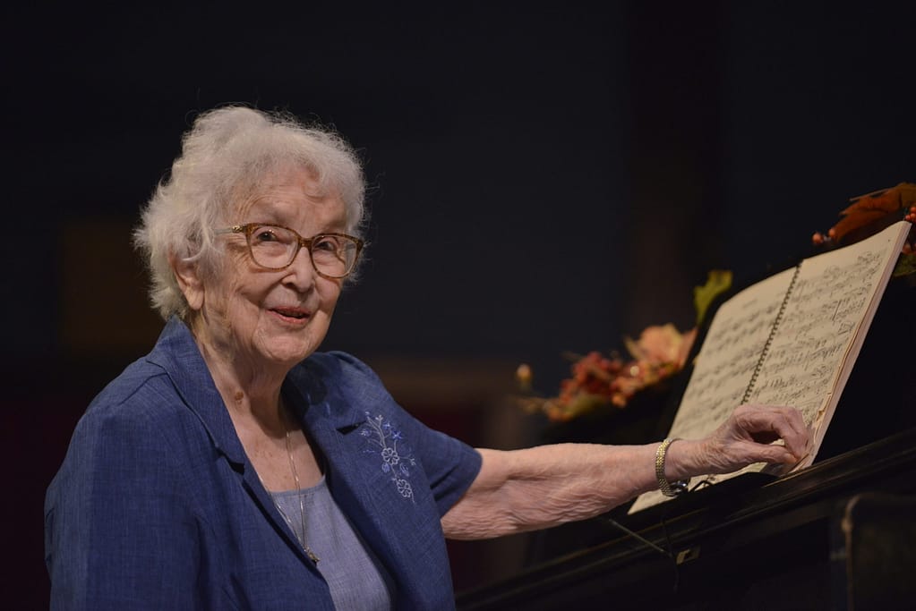 photo of Barbara Dooley, first-place winner of Seniors Got Talent, 2021