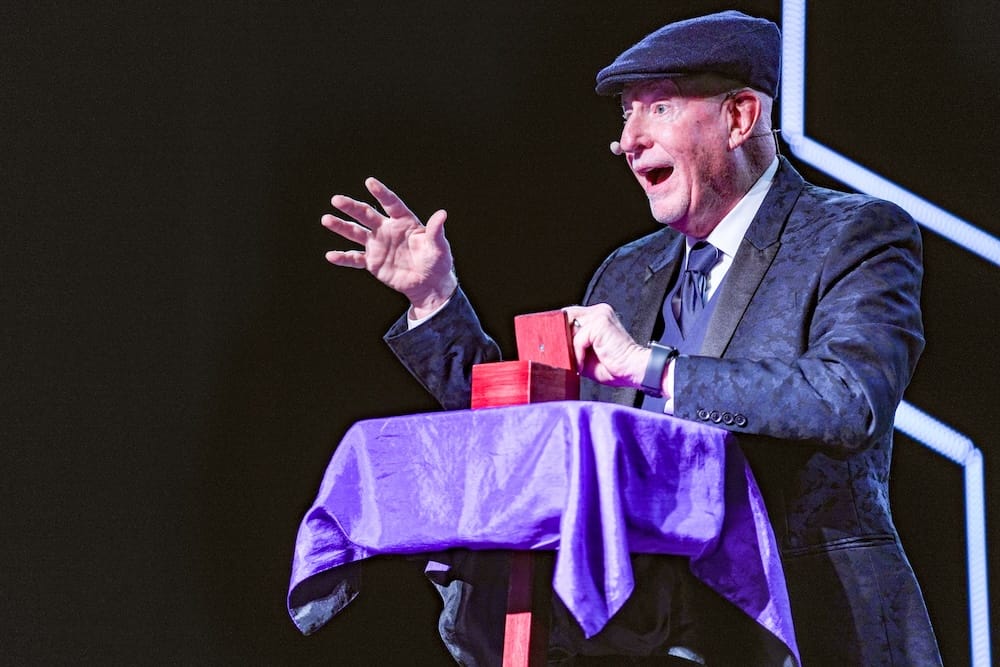 photo of Jim Driscoll, magician, one of the acts in the 2024 Seniors Got Talent show in Chattanooga