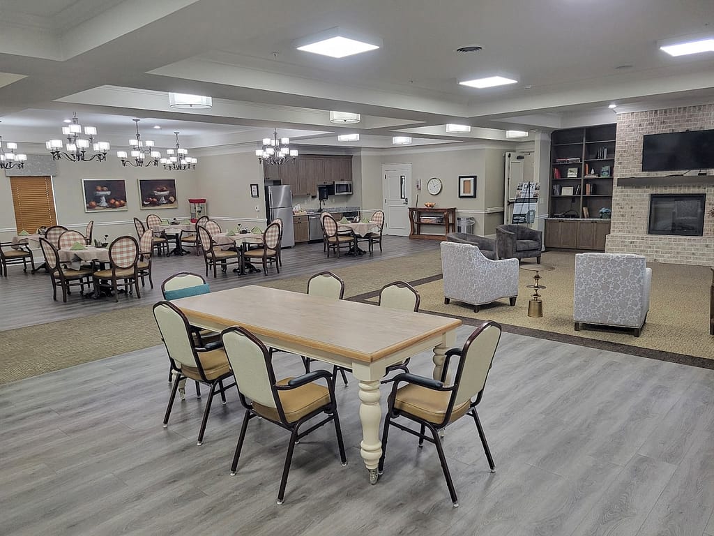 Lamplight open area