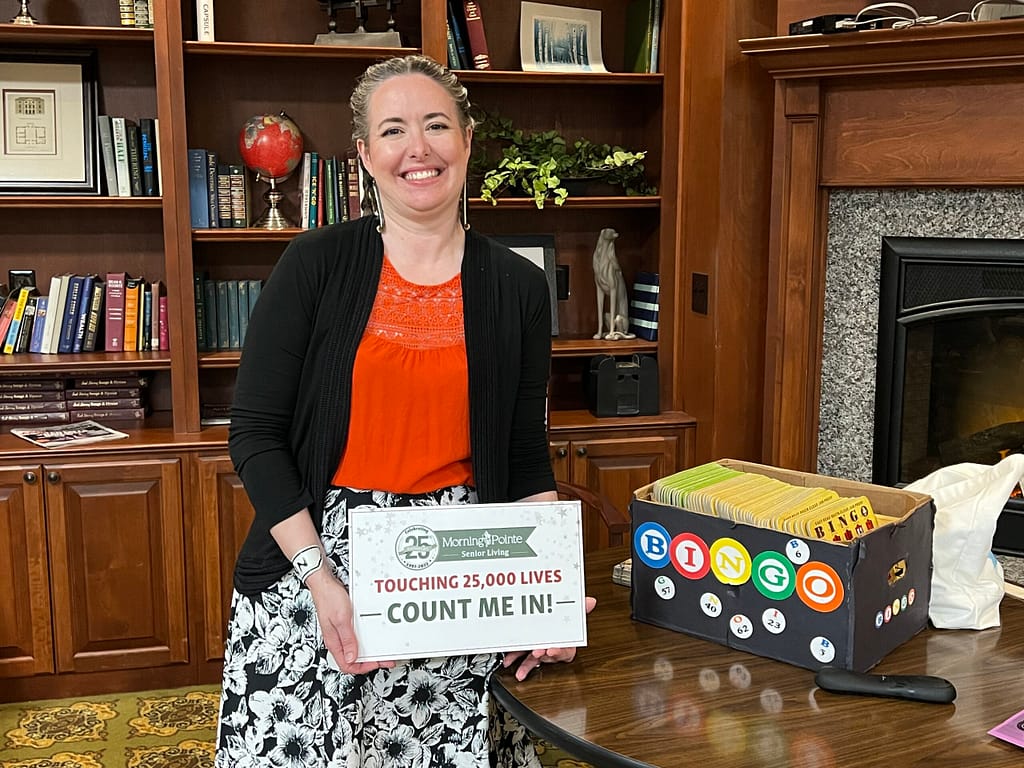 Photo of volunteer Dominique Oakley at Morning Pointe of Powell, TN