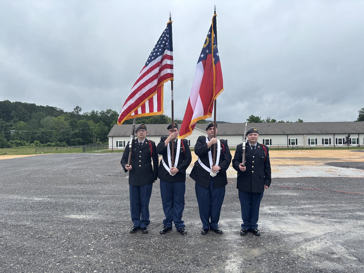 Photo of the Ridgeland High School JROTC