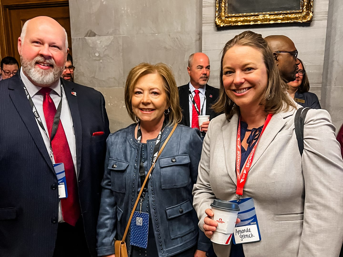 photo, left to right: Roane State President Dr. Chris Whaley; TCAT Knoxville President Dr. Kelli Chaney; and Morning Pointe Senior Living VP of Life Enrichment Amanda Yelenick