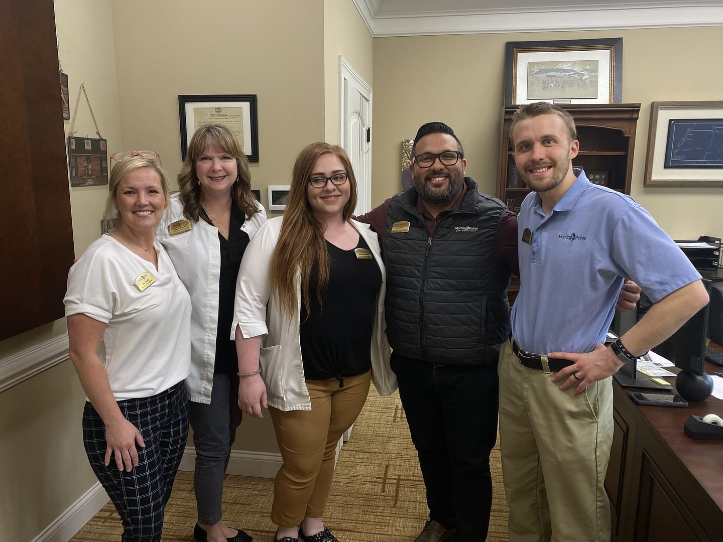 photo of East Hamilton survey support team