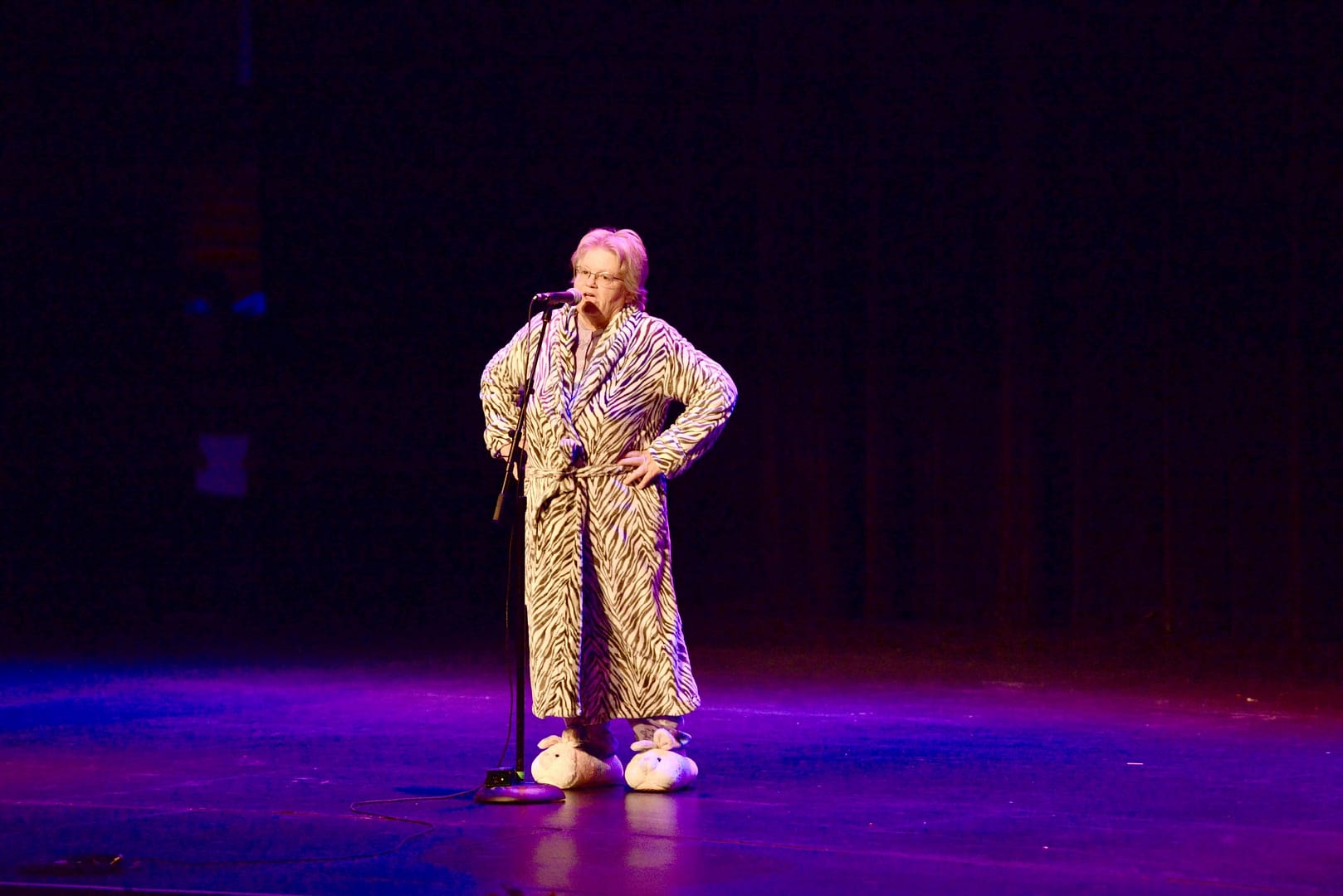 photo of Corkey Miller, winner of the Morning Pointe Foundation's 2023 Seniors Got Talent, Knoxville, competition