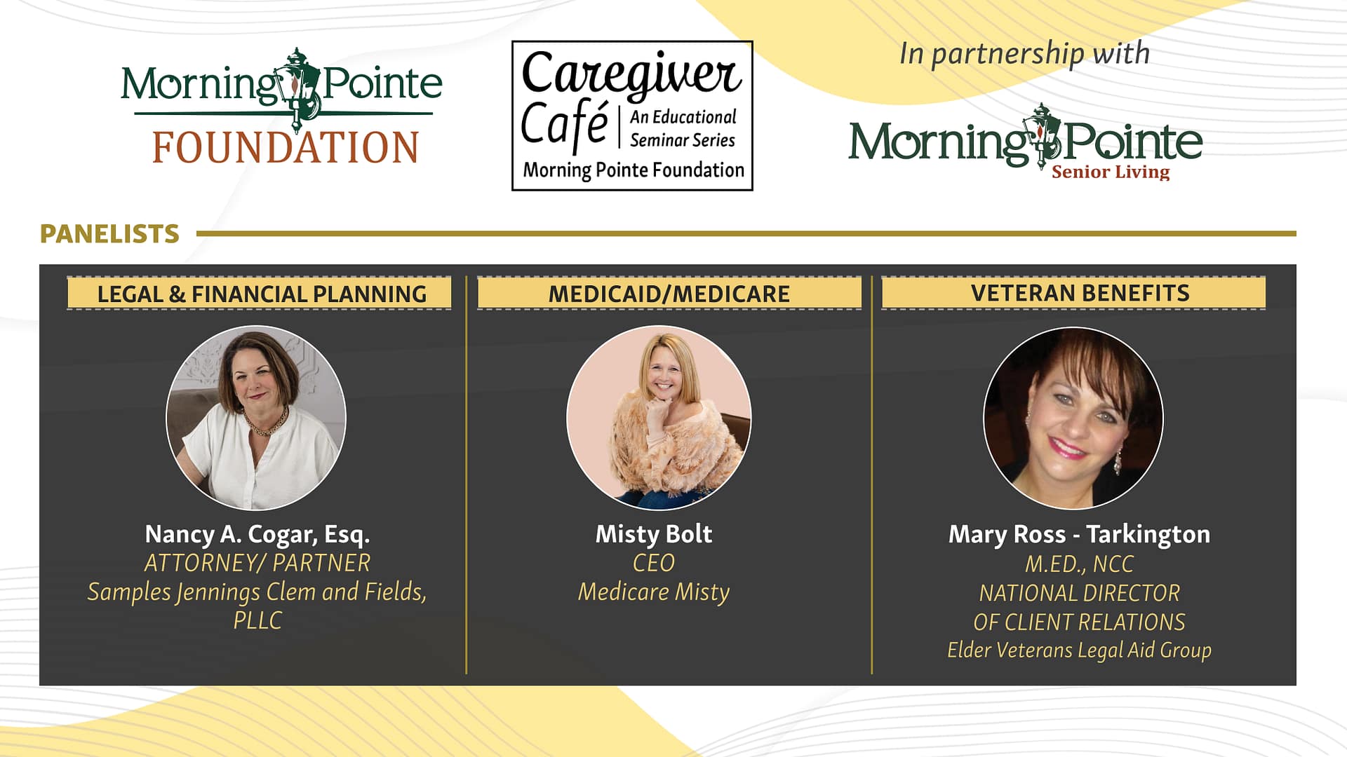 Caregiver Cafe East Hamilton speakers 2025