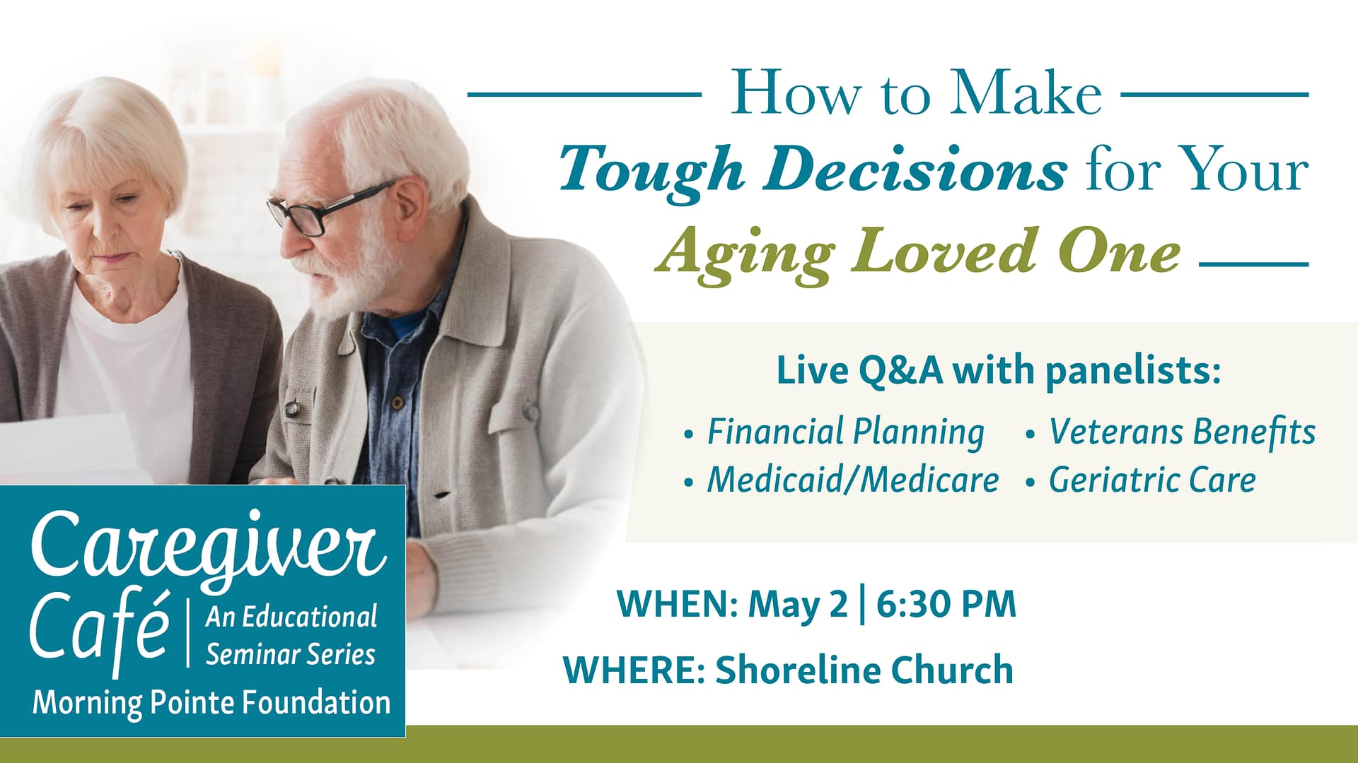 promo image for the 2024 Knoxville Caregiver Café