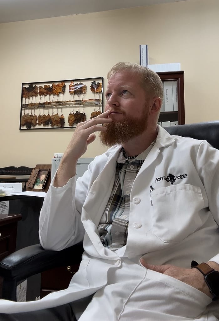 photo of Travis Large, executive director at Morning Pointe of Russell