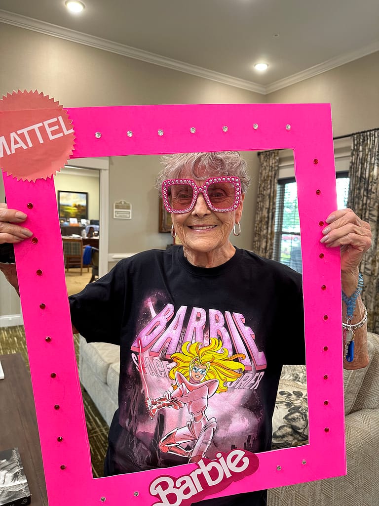 photo of Aline as Barbie