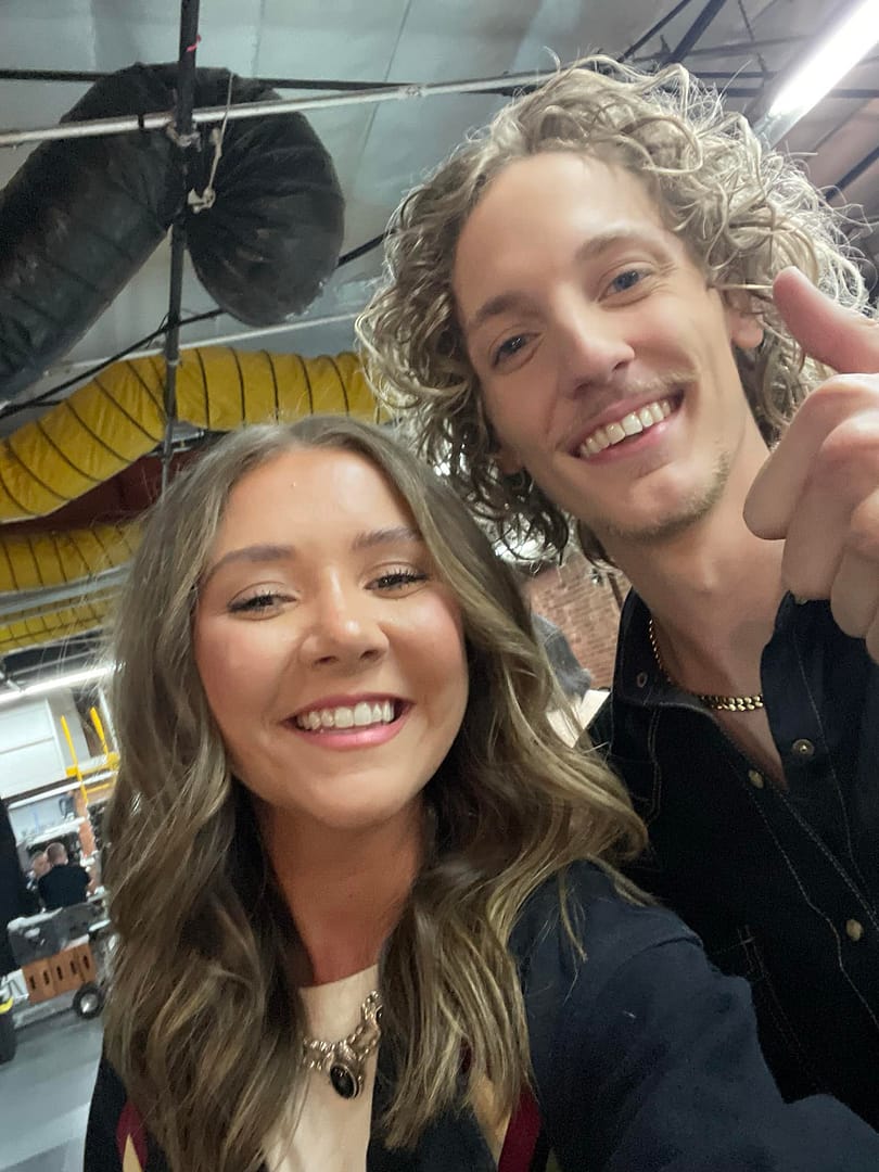 photo of Grant Bias and Karley Bias, Community Relations Director at Morning Pointe of East Hamilton