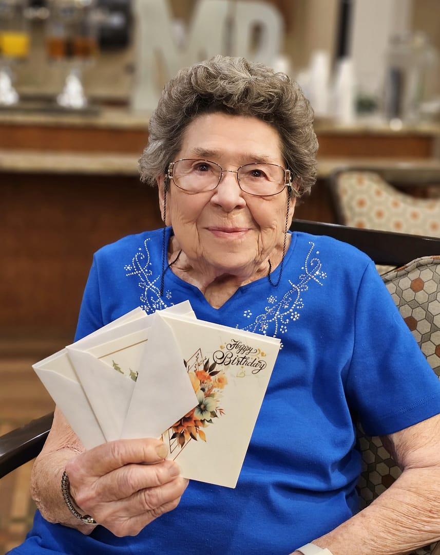 photo of Vincenta Cooper, 104, at Morning Pointe of Knoxville, TN