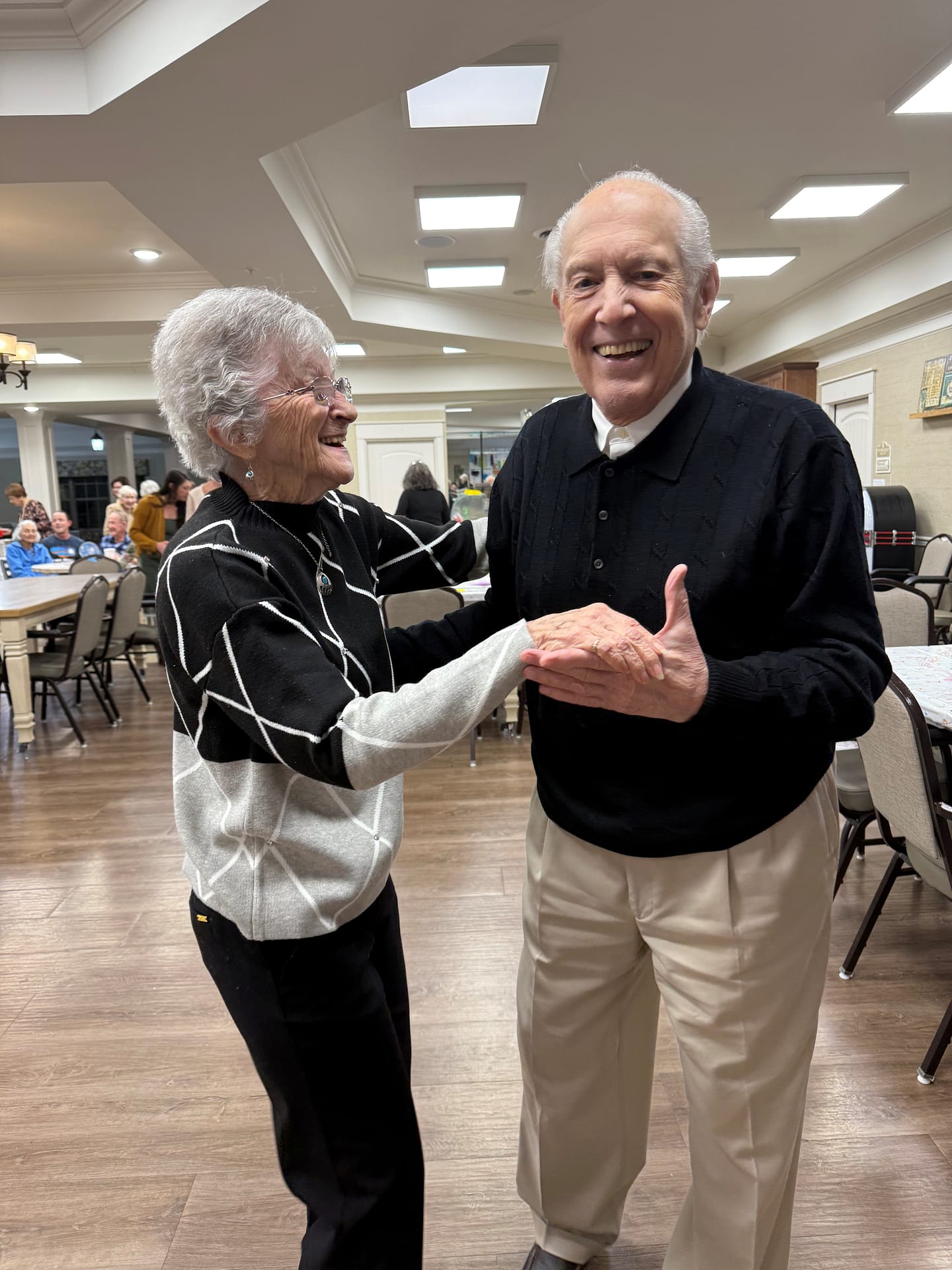 March family night dancing