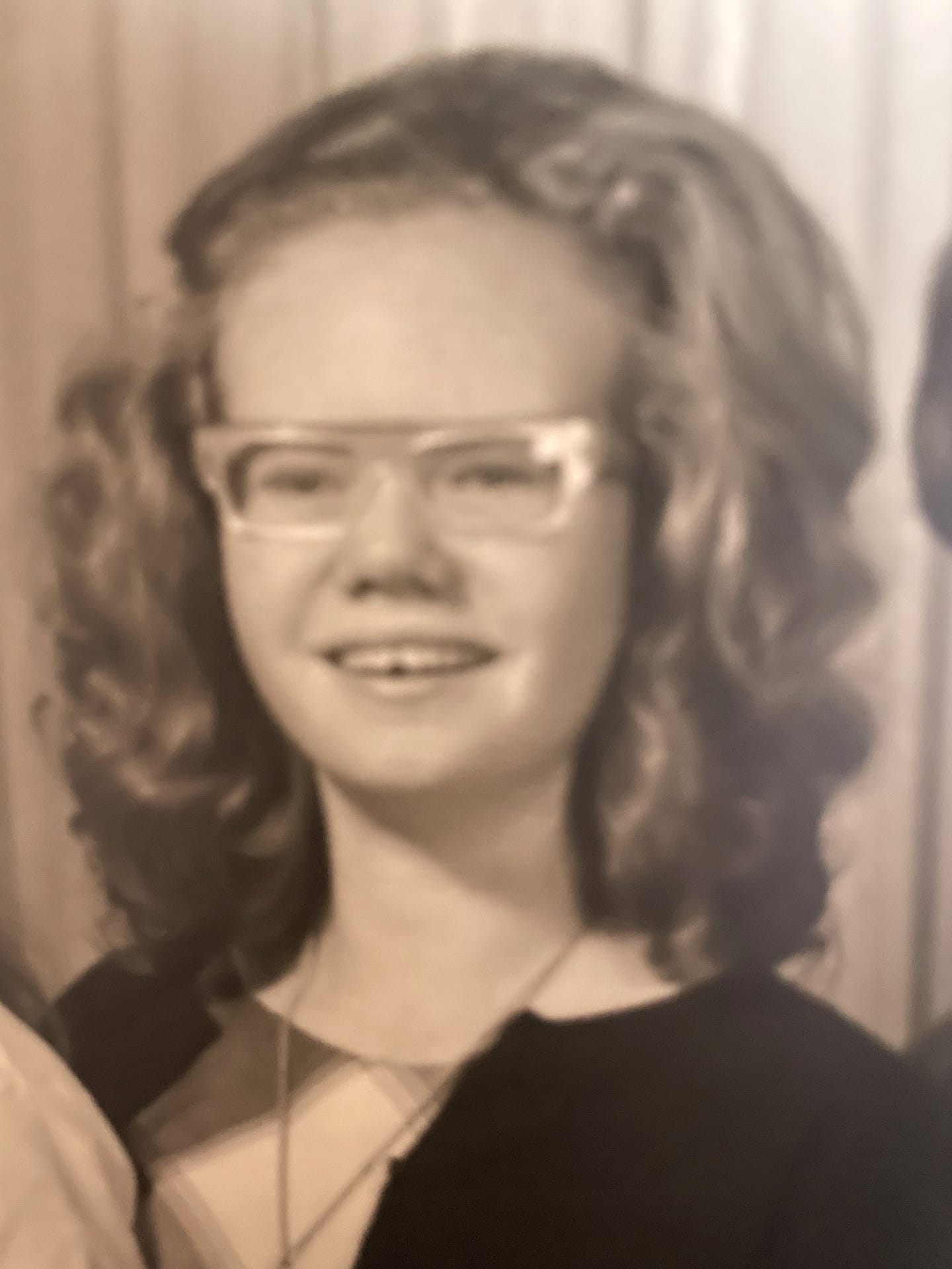 photo of Virginia when she was in Brazil