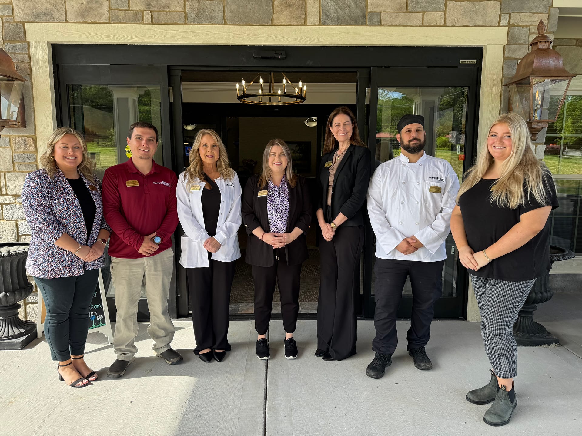 photo of the management team at The Lantern at Morning Pointe Alzheimer's Center of Excellence, East Hamilton