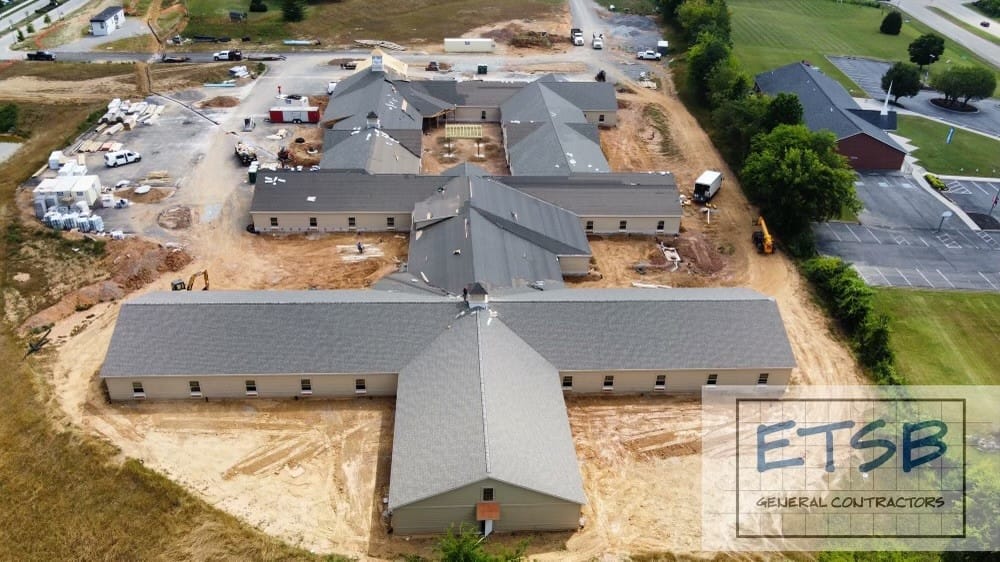 photo of construction 2 at Hardin Valley Lantern