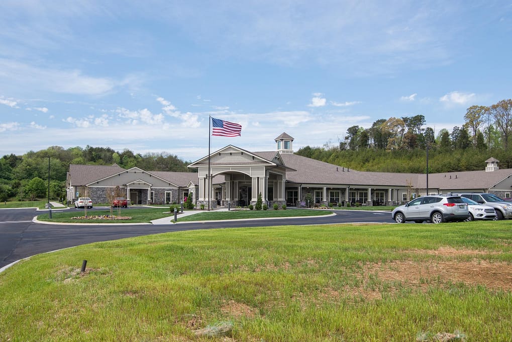 Knoxville campus exterior shot of building