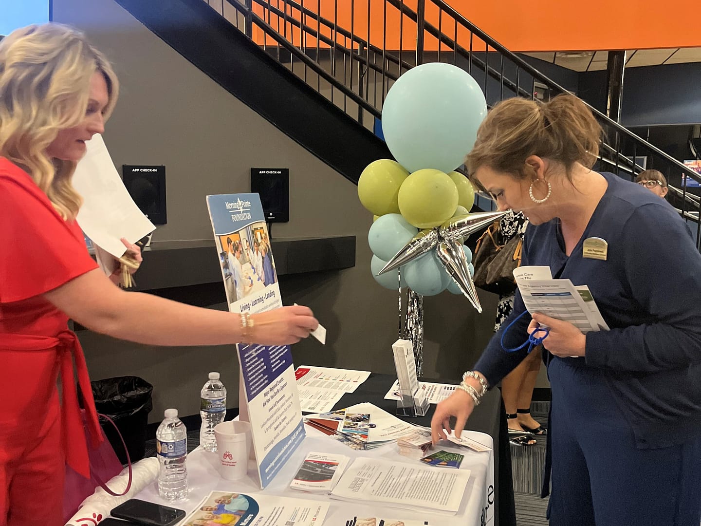 photo of resource table at the 2024 Caregiver Cafe in Lexington