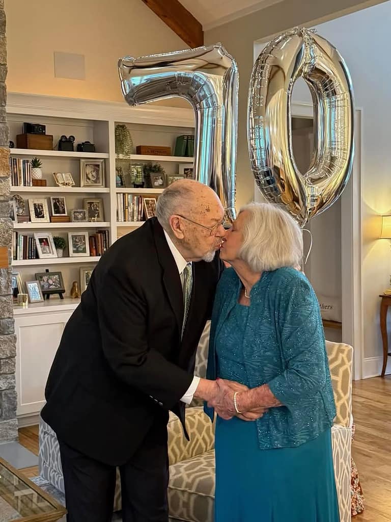 photo of Eddie and Dottie Baker at Morning Pointe