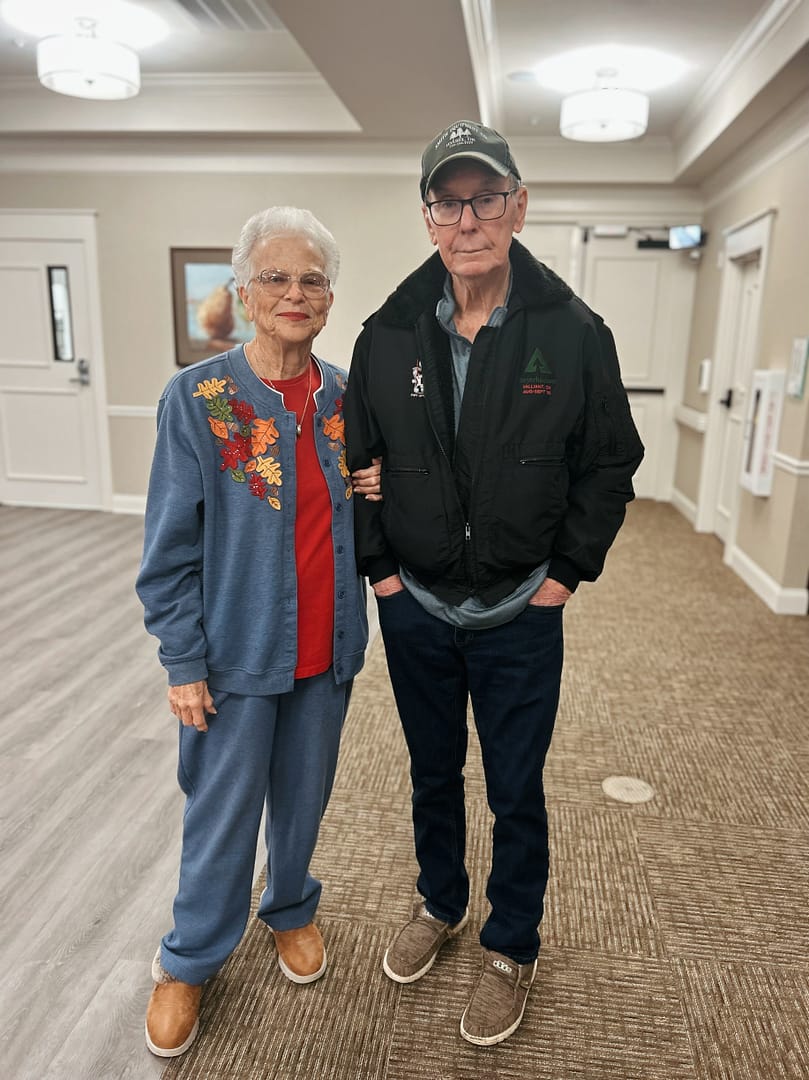 photo of Frank Hess and his wife, Diane