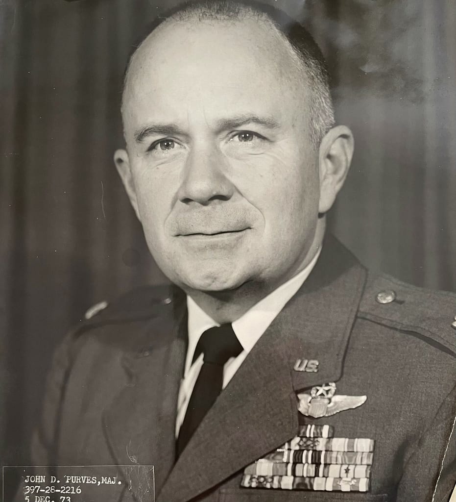 photo of John Purves in uniform