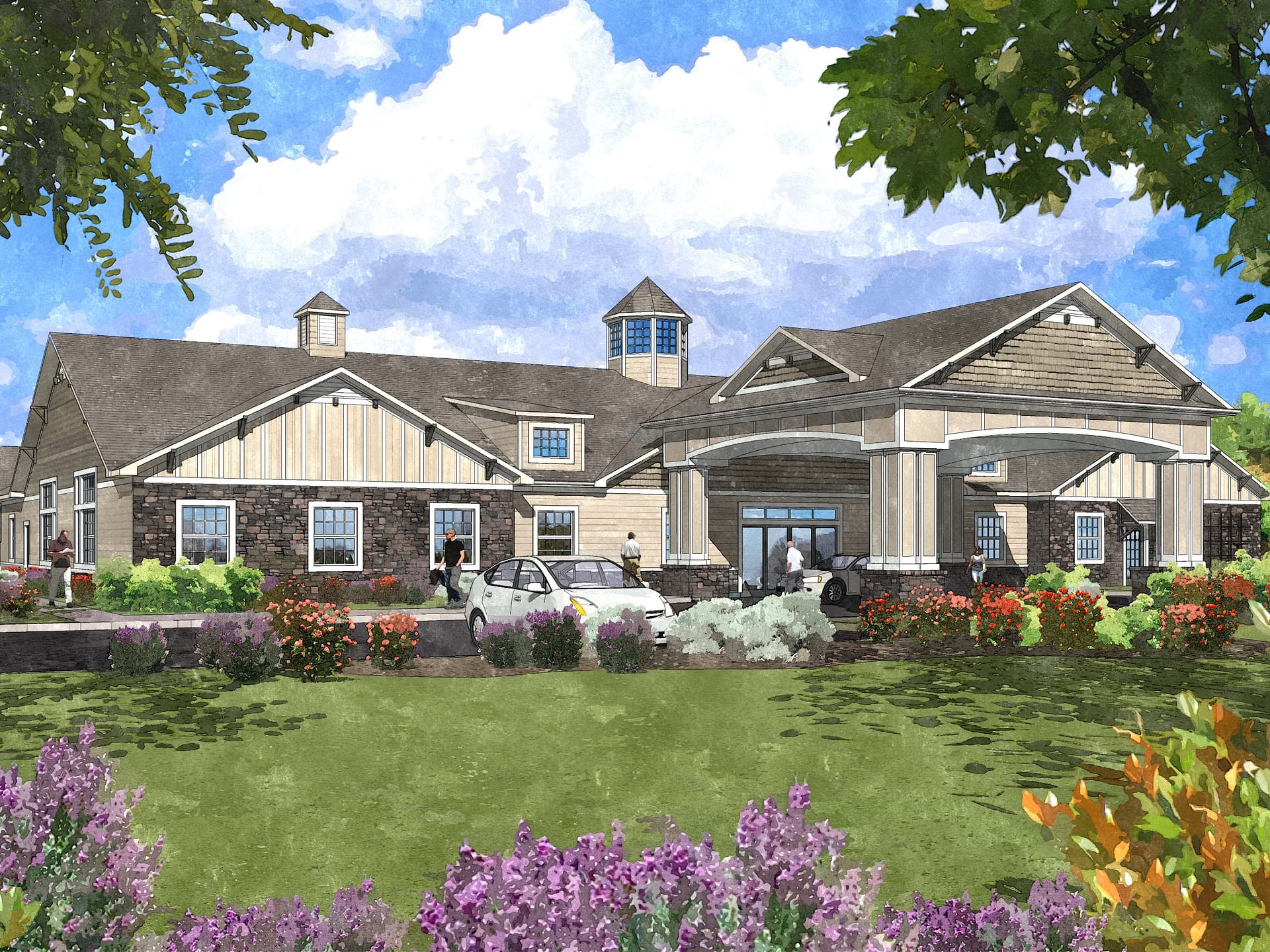 Lantern Alzheimer's center rendering