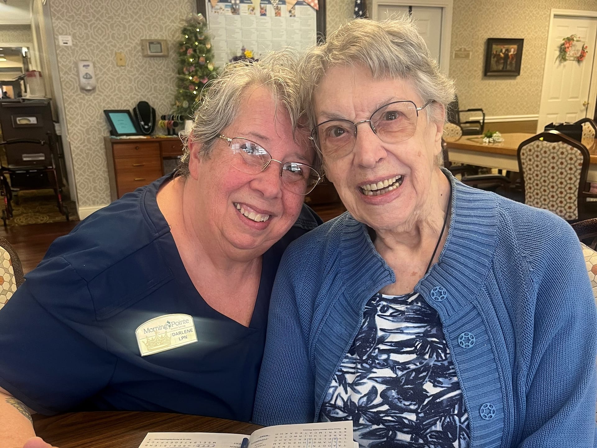 photo of Darlene Pope and Helen Stagnero