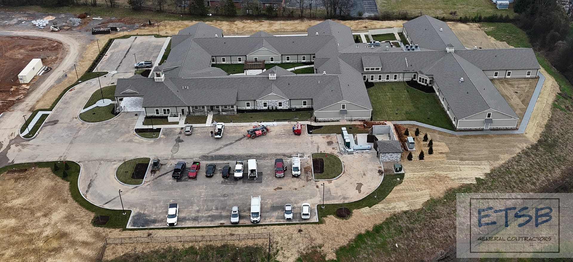 aerial photo of Hardin Valley Lantern 12/27/24