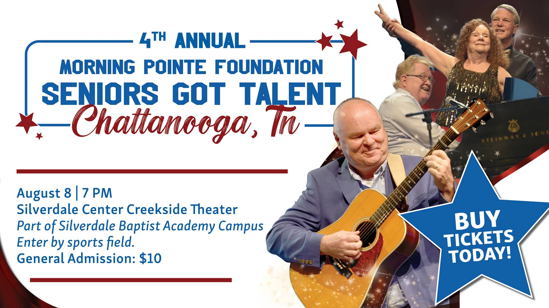 Morning Pointe Seniors Got Talent Chattanooga show tickets image