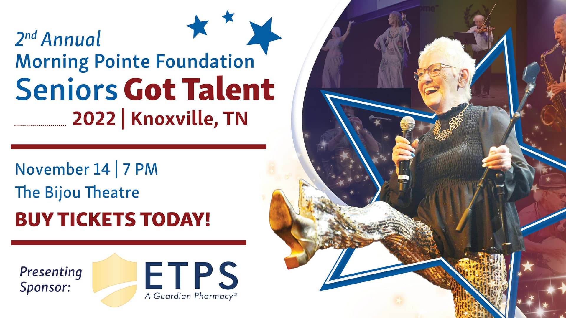 promo image for Seniors Got Talent, Knoxville 2022