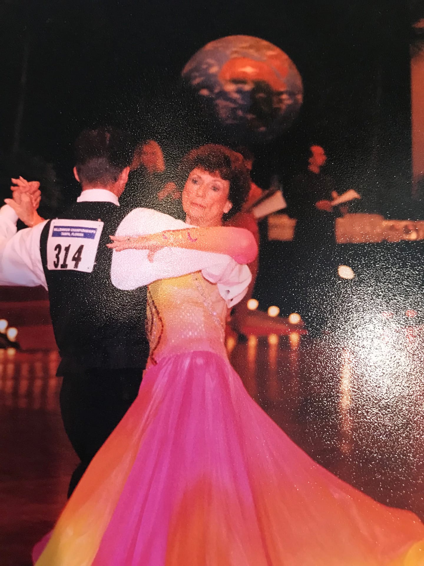 photo of Joan dancing