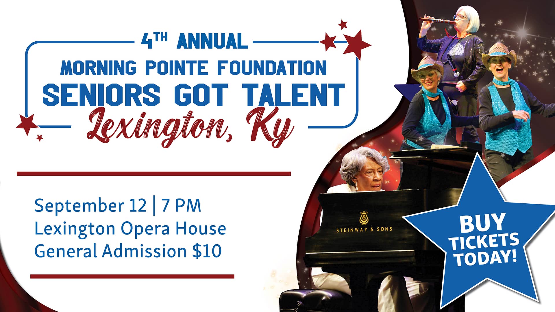 Seniors Got Talent Lexington KY tickets graphic