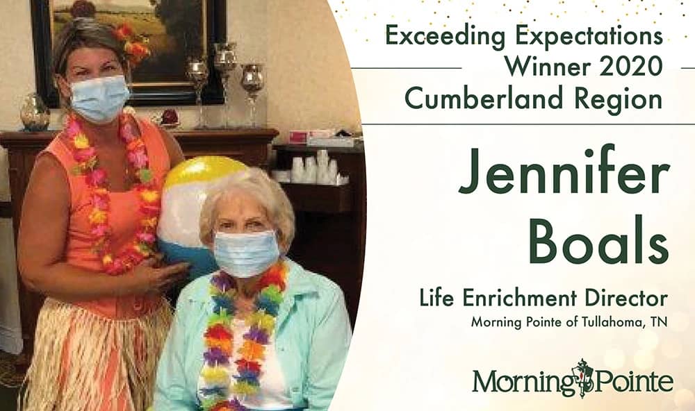 Exceeding expectations winner 2020 cumberland region, jennifer boals