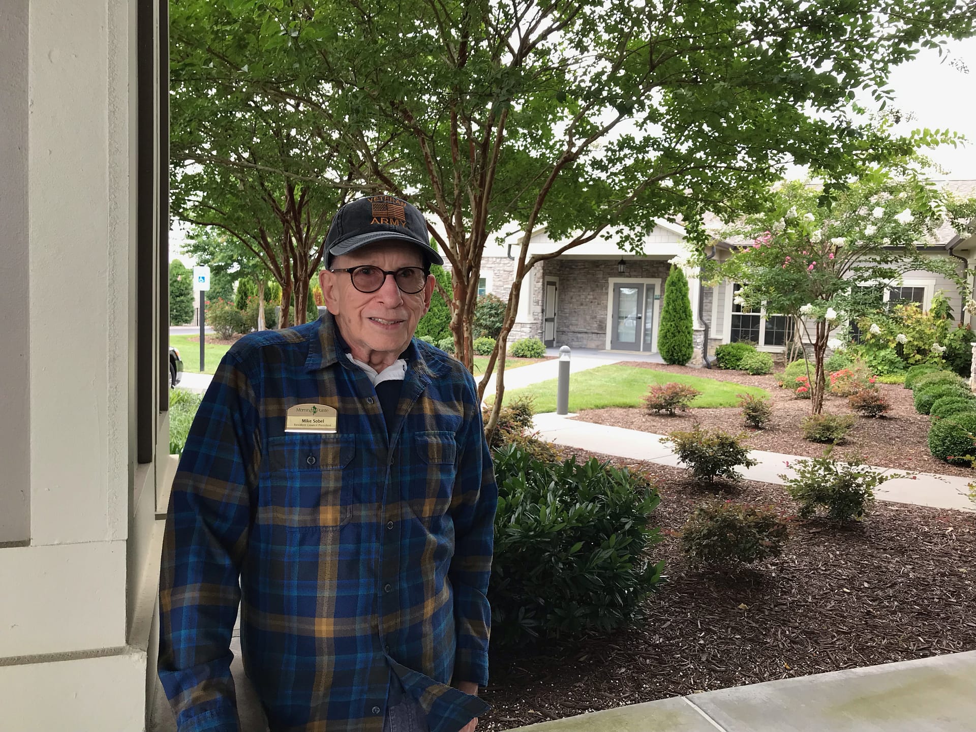 photo Mike Sobel, a resident at Morning Pointe of Chattanooga