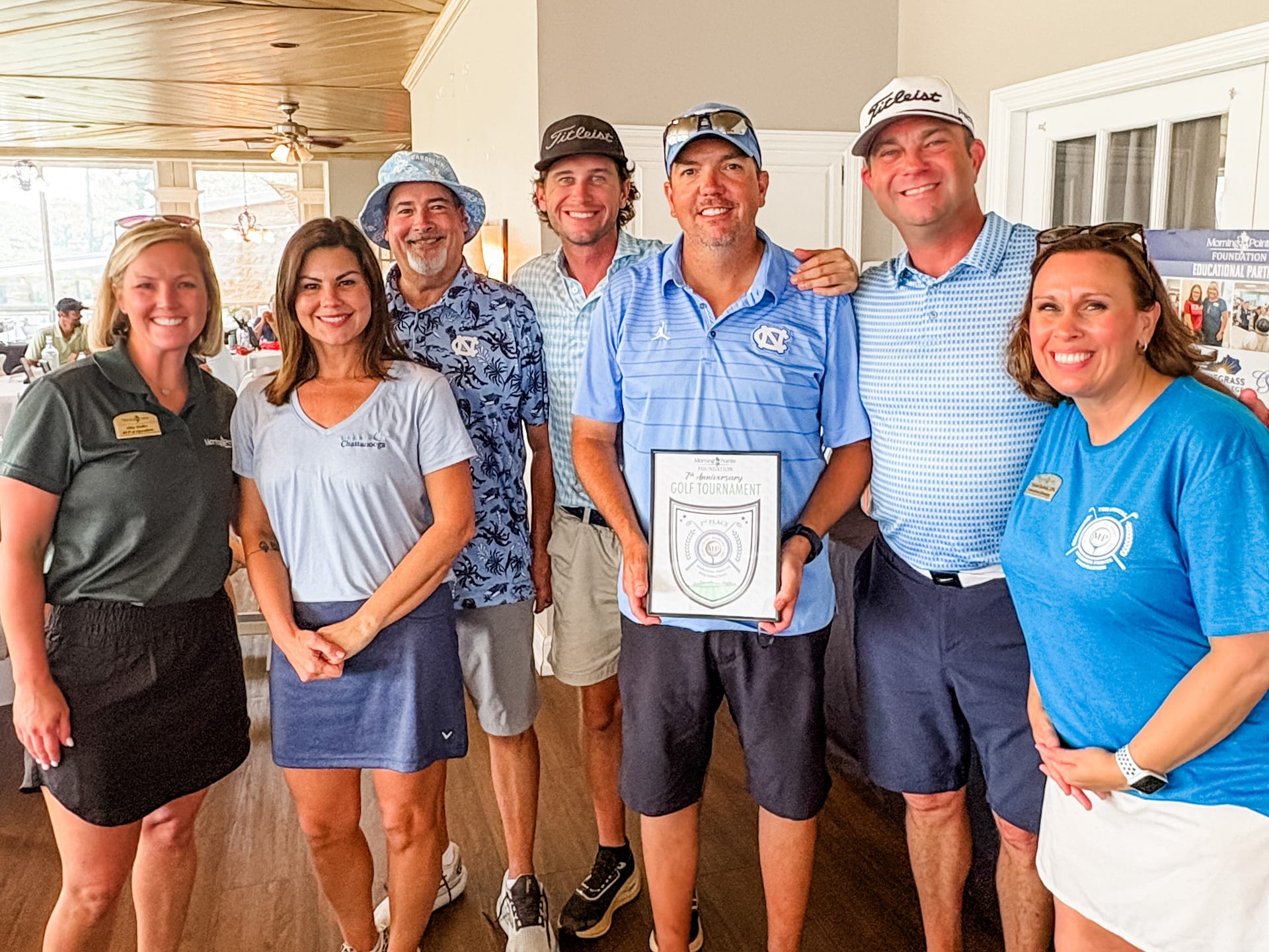 photo of second-place team, Hospice of Chattanooga