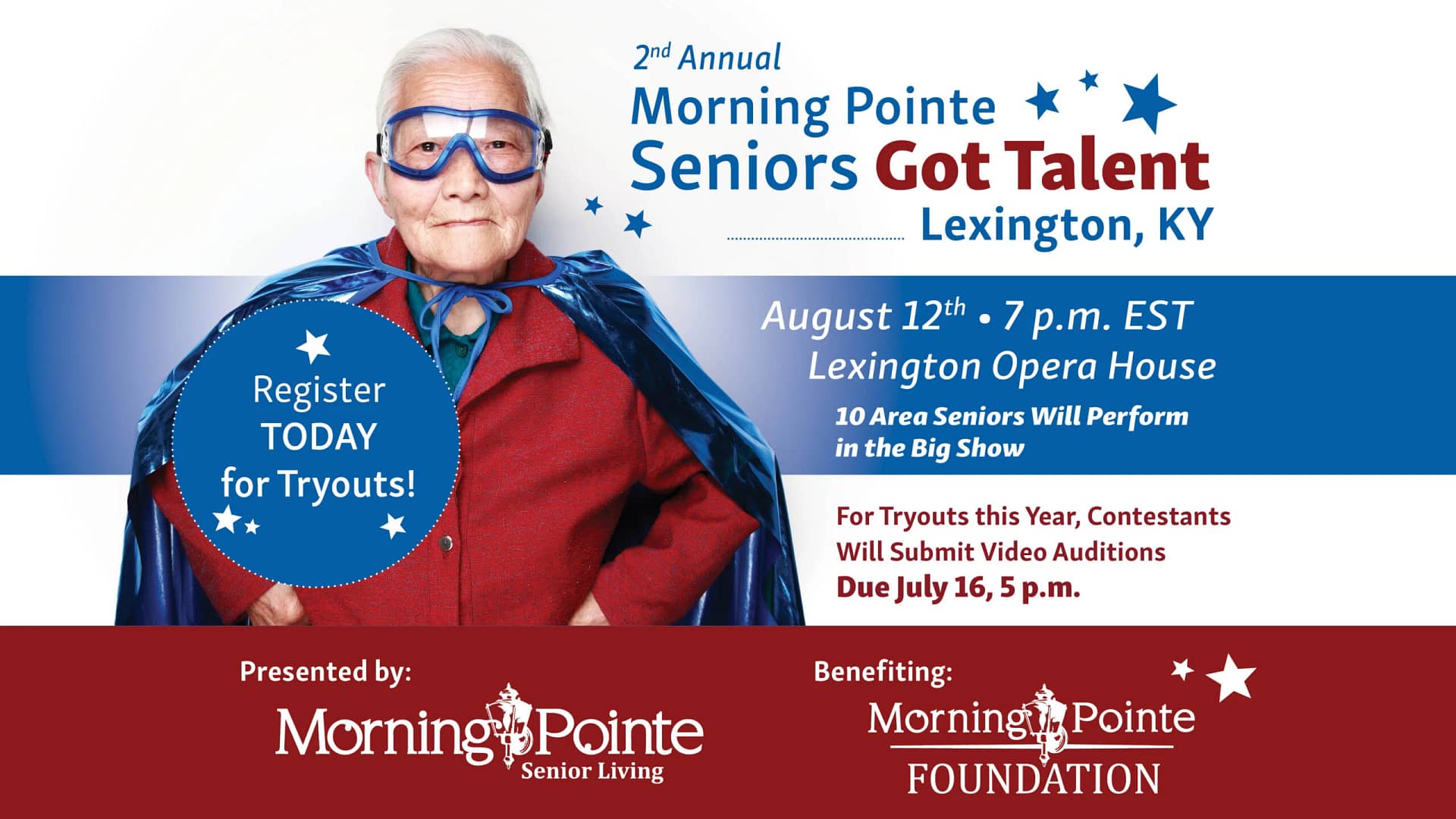 Seniors Got talent Lexington Kentucky flyer