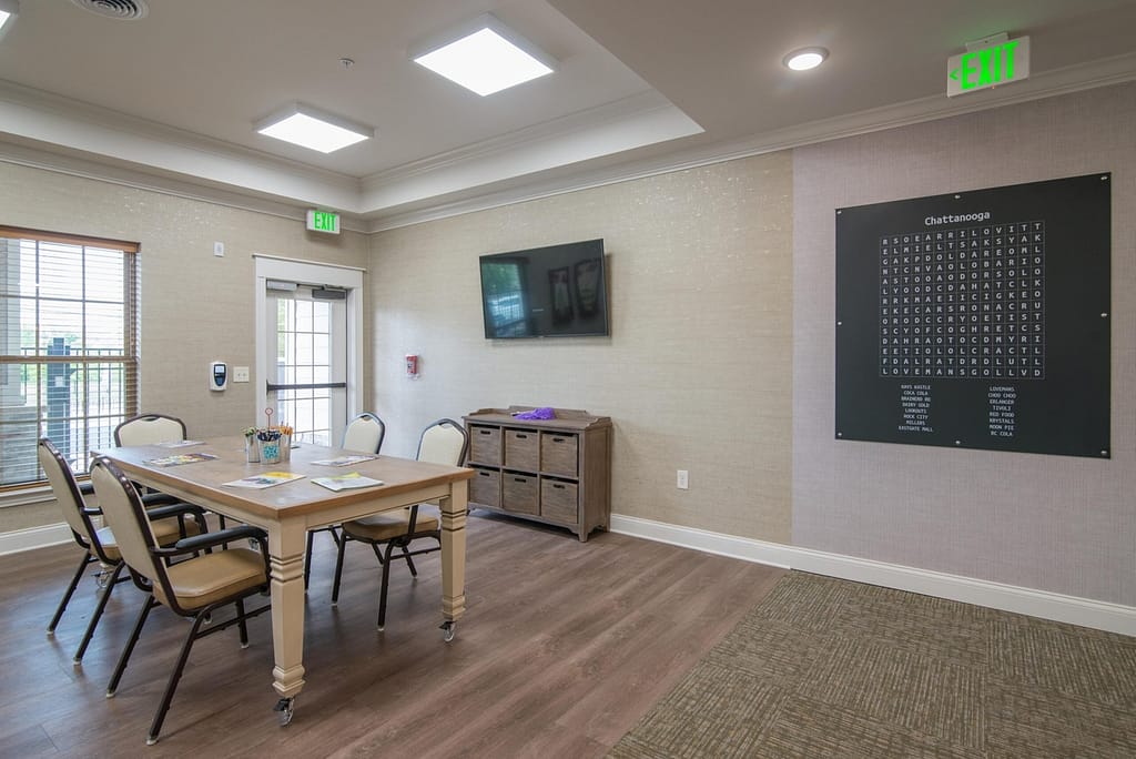 Chattanooga Lantern campus activity room
