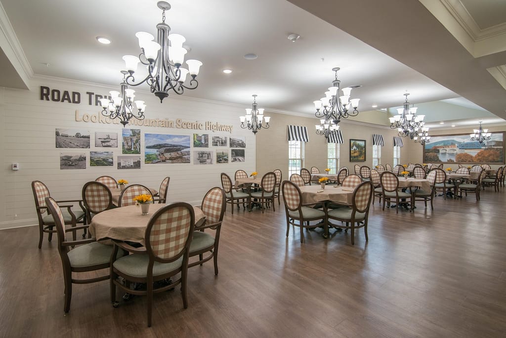 Chattanooga Lantern campus dining room