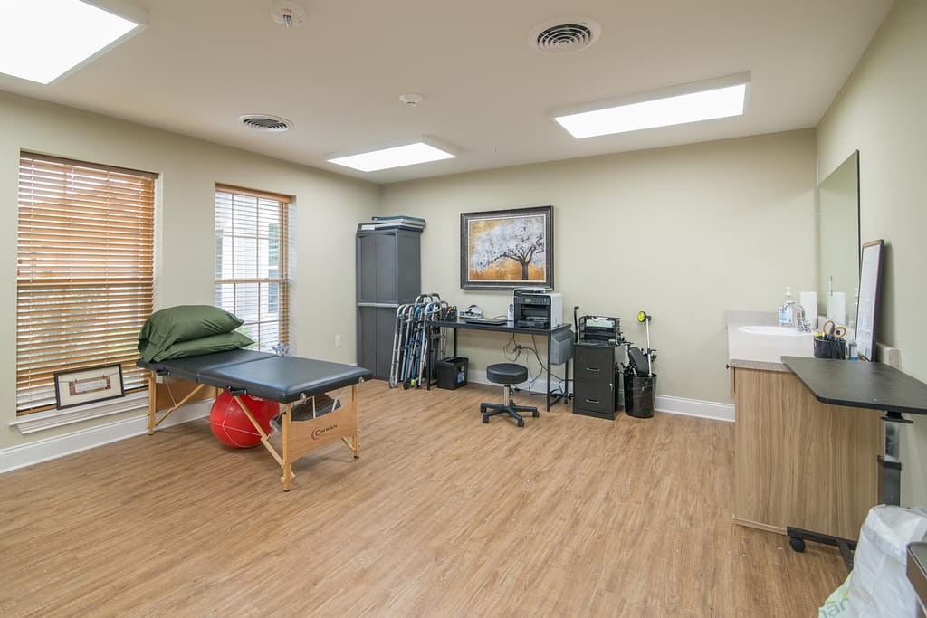 Chattanooga Lantern campus therapy room