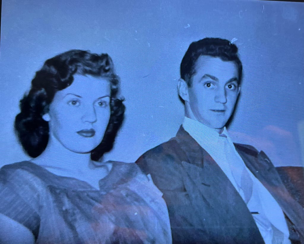 photo of the young Edith and Hartsell Edwards