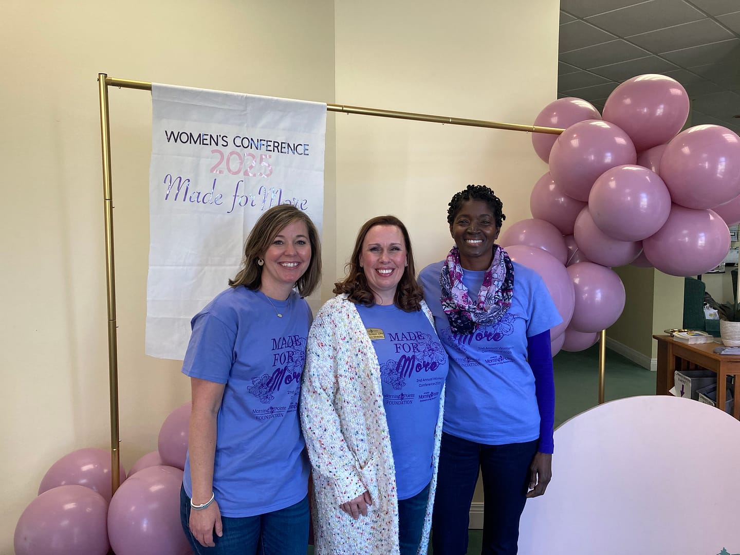 photo of speakers at the “Made for More” Women’s Conference