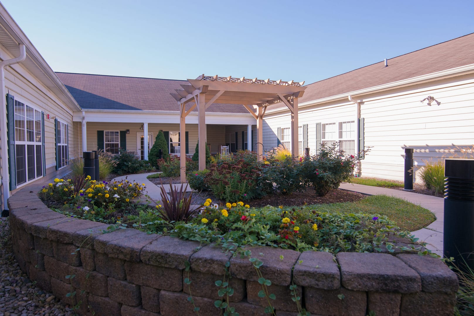 franklin campus courtyard