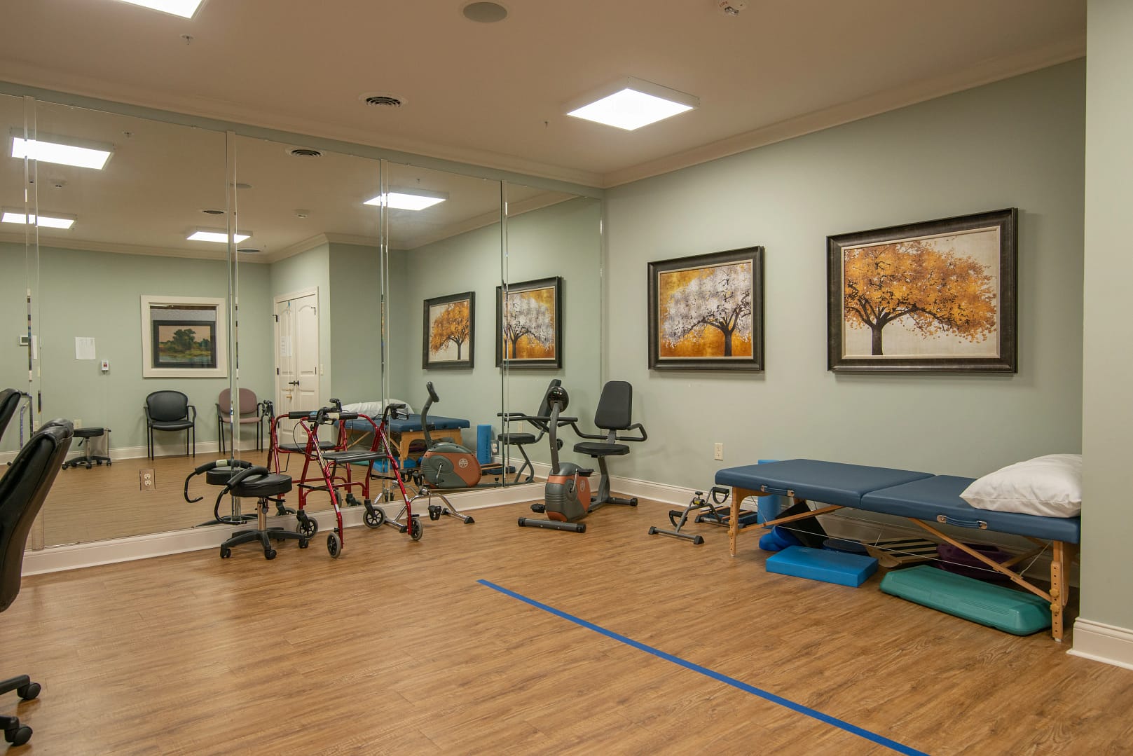 East Hamilton campus therapy room