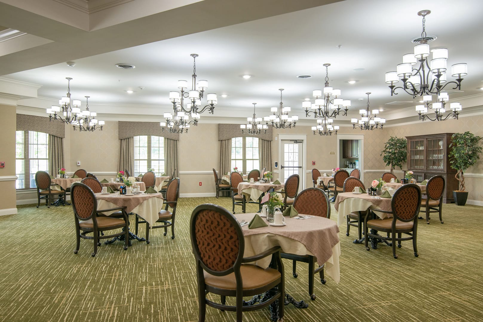 East Hamilton campus dining room
