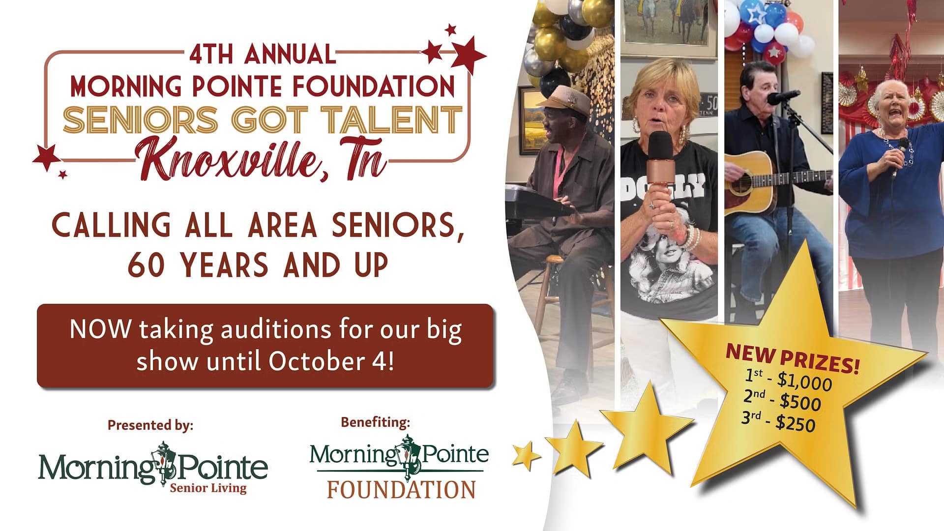 Knoxville Seniors Got Talent tryouts image 2024