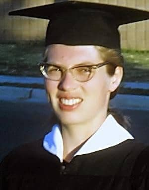 photo of Monika's graduation with her Mathematics degree
