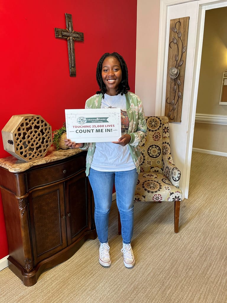 photo of Ansley Glisson, volunteer at Morning Pointe of Tuscaloosa, Alabama
