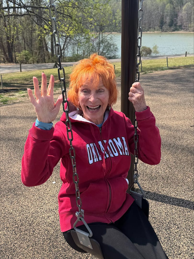photo of Sheila at the park