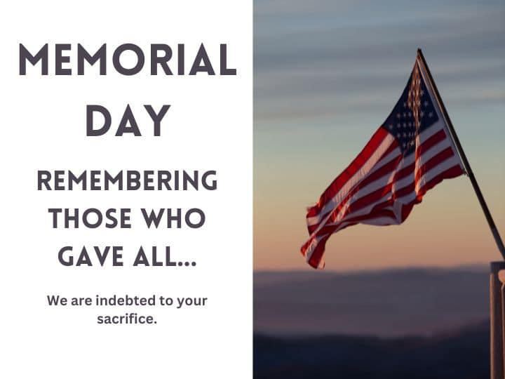 Memorial Day graphic