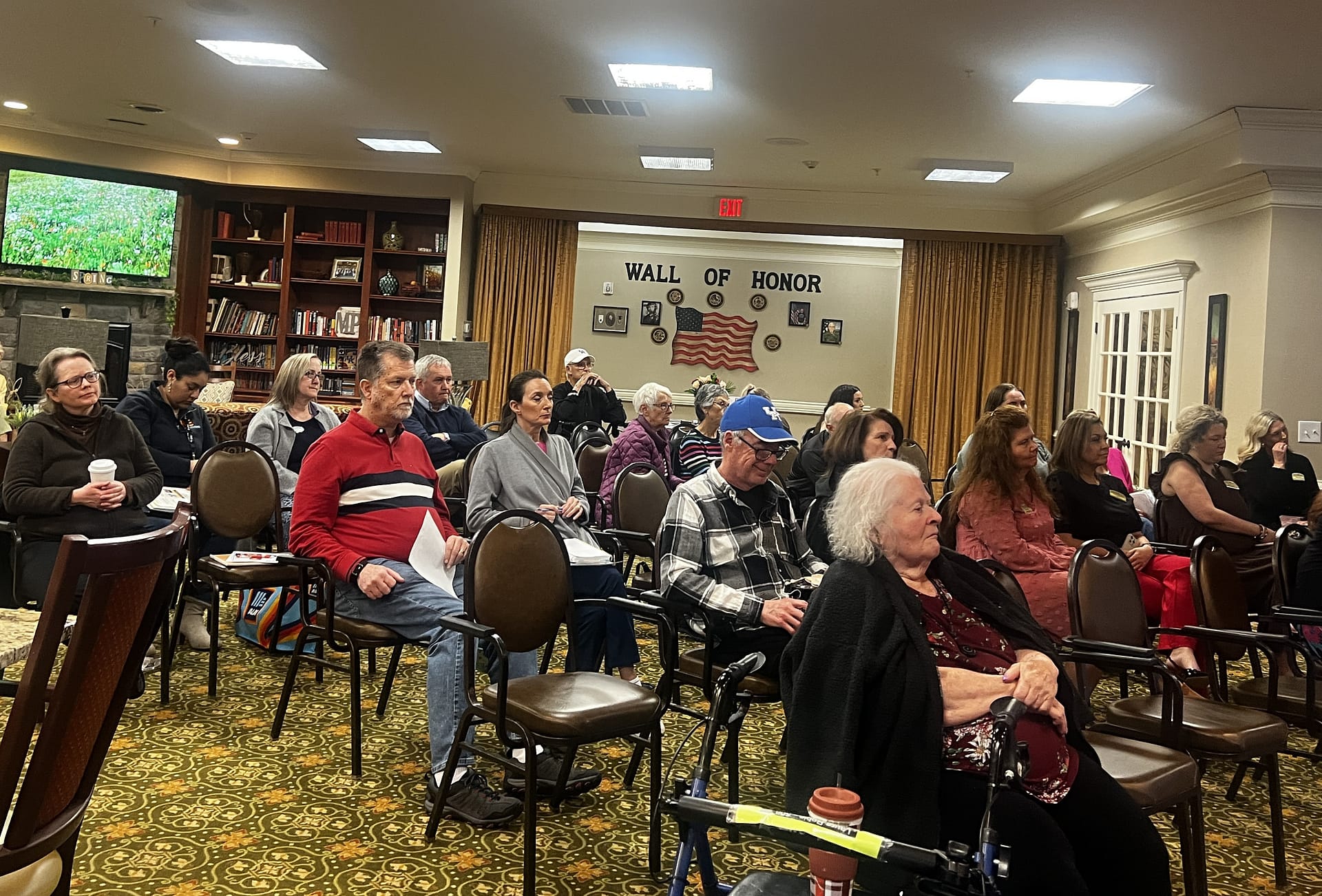 photo of Caregiver Cafe Lexington 2025 attendees