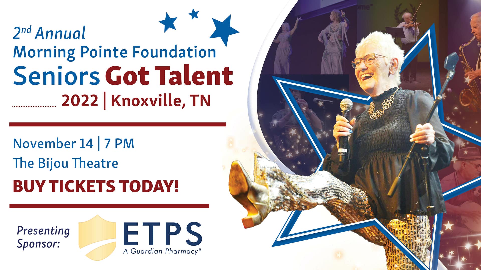 promo image for Seniors Got Talent, Knoxville 2022